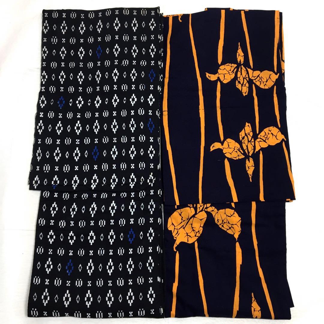 (15)送料込み　男女混合綿浴衣15点バラ売り不可リメイク着用可能品多数着物