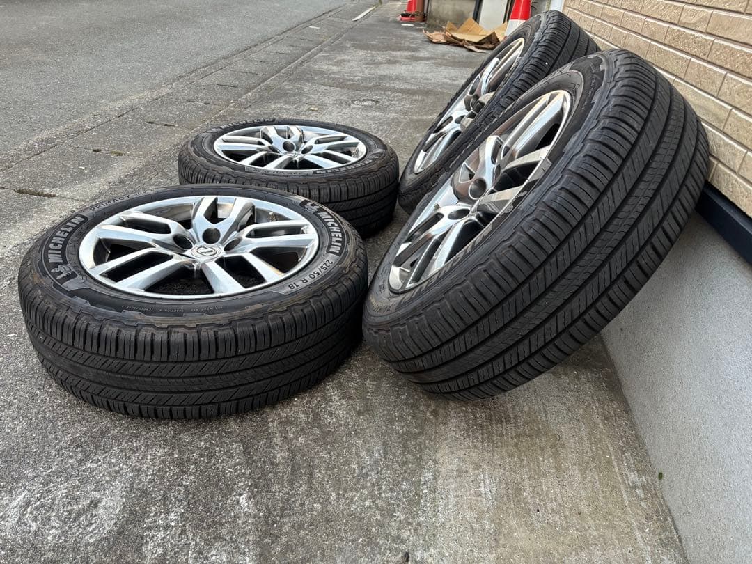 NXバージョンL純正ホイール タイヤ9~9.5部山 ミシュラン 23年製造‼️