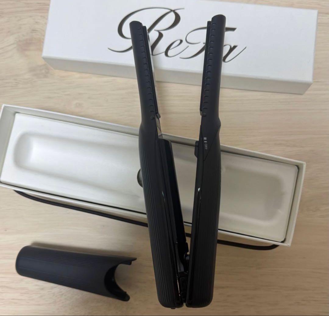 ReFa リファ ストレートアイロン コードレス ブラック 美品 付属品完備