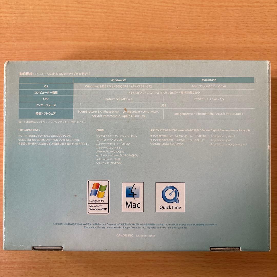 Canon IXY 800IS コンパクトデジタルカメラ ジャンク品