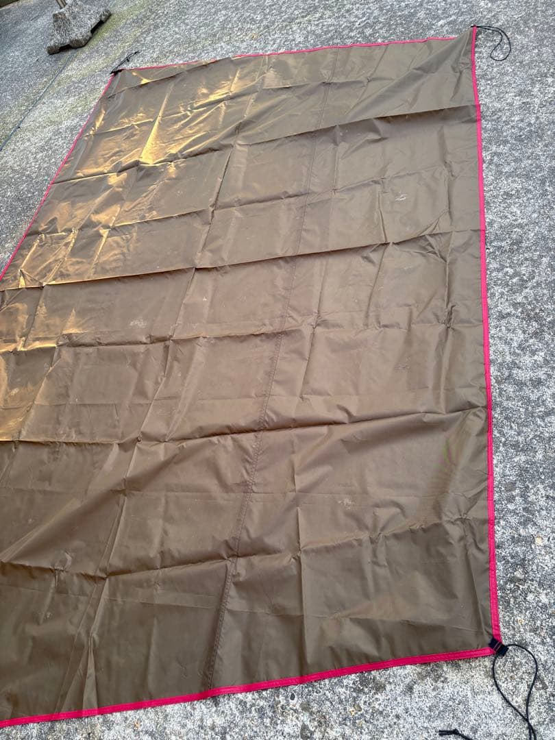 スノーピーク リビングシェルロングインナールーム　グランドシートセット②美品