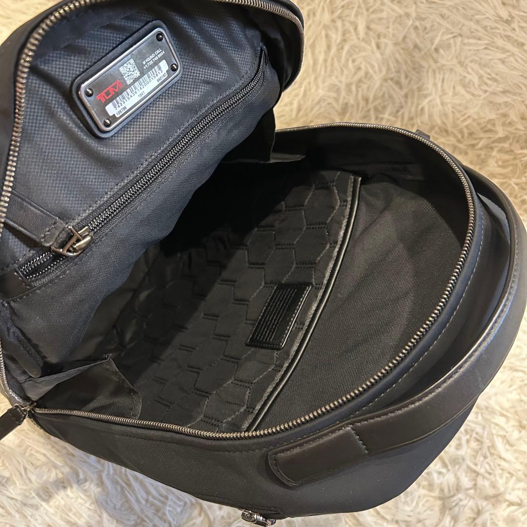 極美品　Tumi Harrison クーパー　A4 PC可　リュック　ナイロン