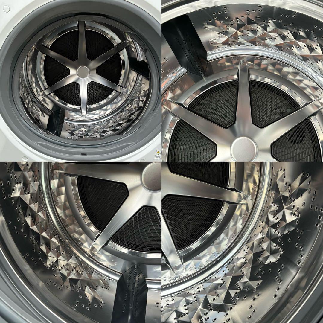 Panasonic　ドラム式洗濯機　キューブル　NA-VG720L　2018年製