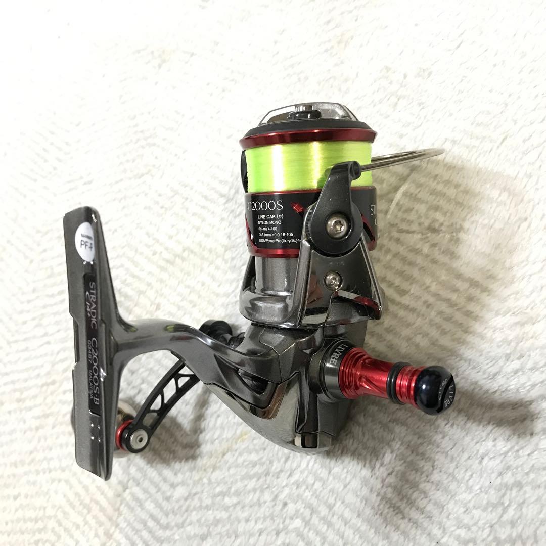 スピニングリール 2000OS 　ハンドルカスタム付き（オリジナルハンドルあり）