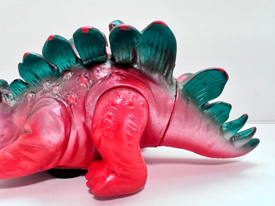 昭和当時物　発火恐竜 すてござうるす フリクショントイ ソフビ