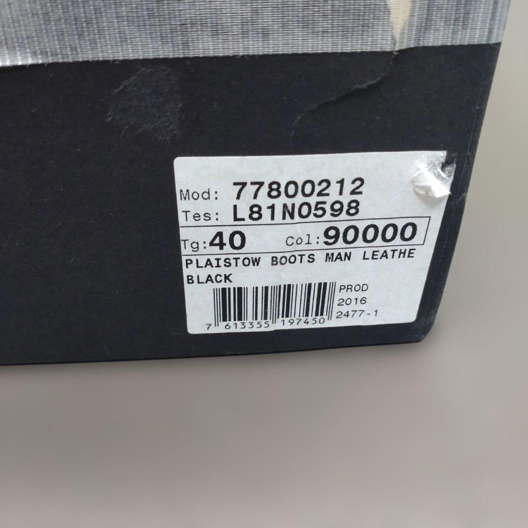 ベルスタッフ　プレイストウ　ブーツ　黒