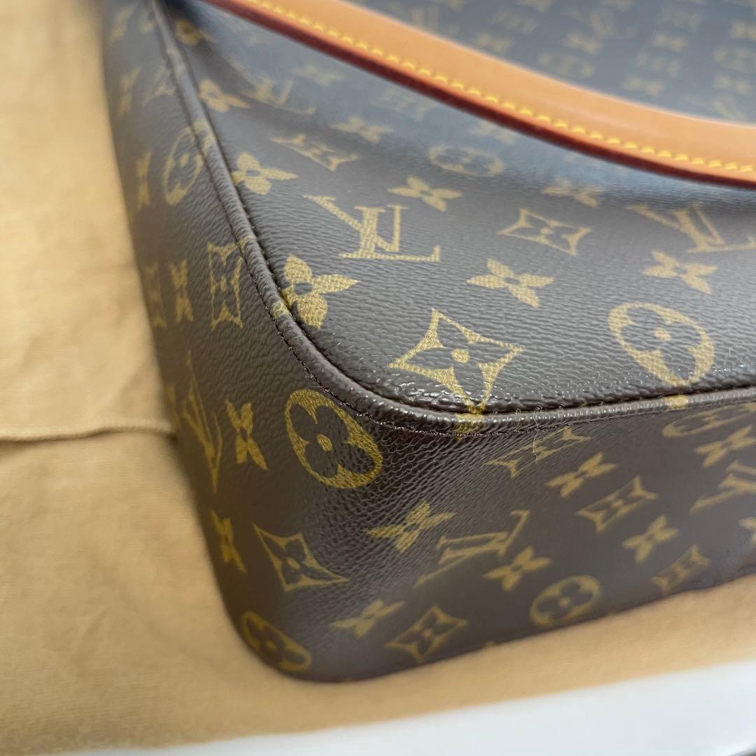 極美品 ルイヴィトン ルーピングGM ショルダーバッグ モノグラム ブラウン