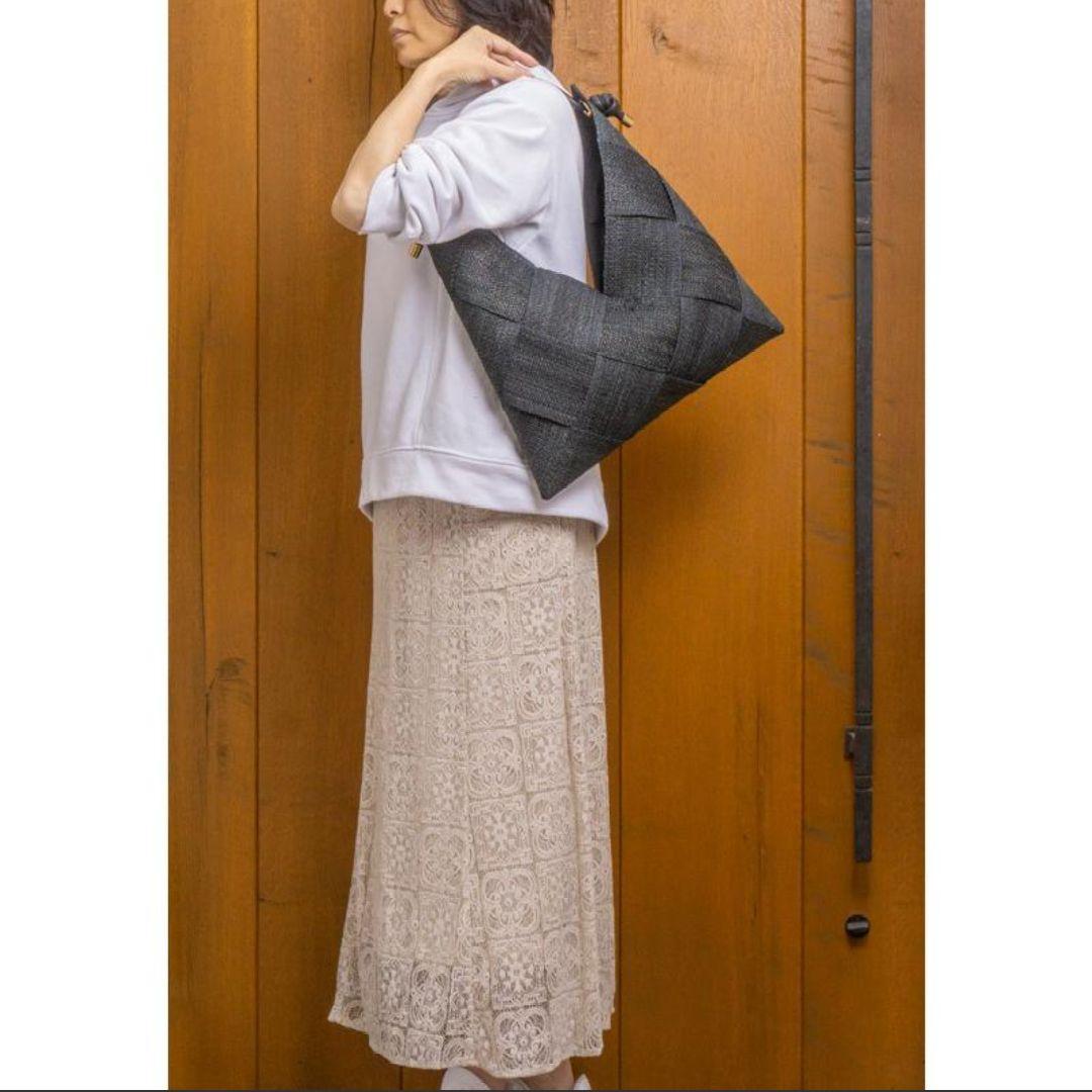 ヴィオラドーロ　アバカ　トートバッグ