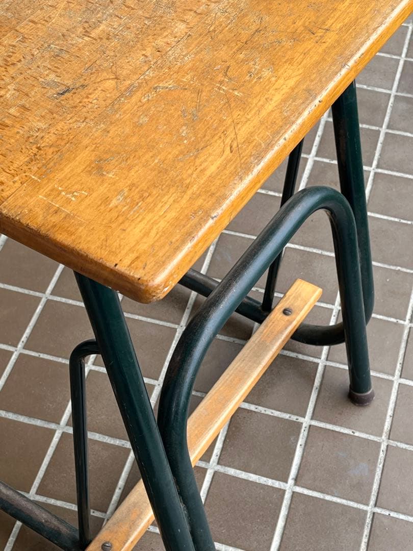 ヴィンテージ インダストリアル デスク テーブル　60s ベルギー