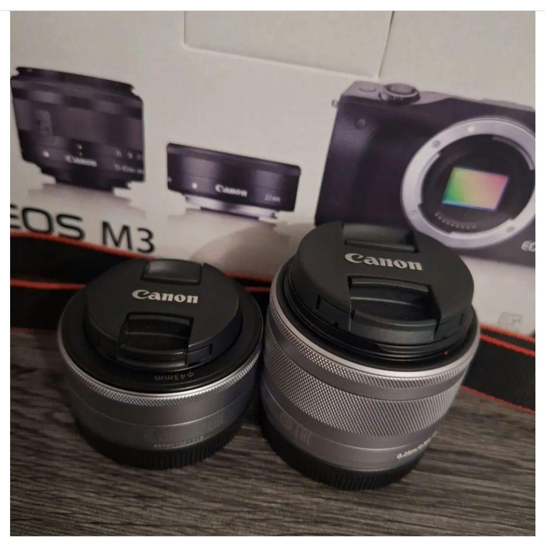 Canon　EOSM3 EF-M15-45IS STM　ミラーレス一眼カメラ