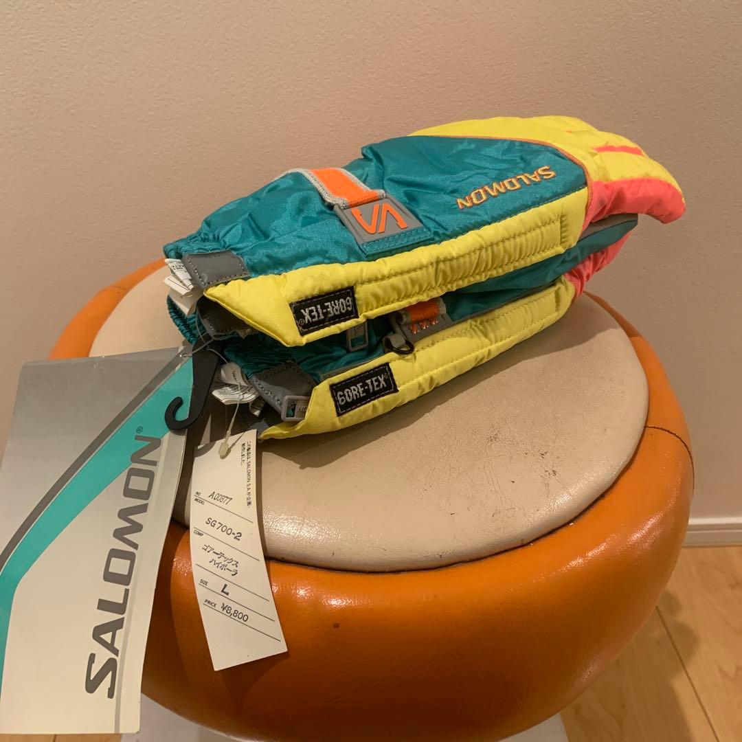 SALOMON GORE-TEX グローブ　90年代　デッドストック
