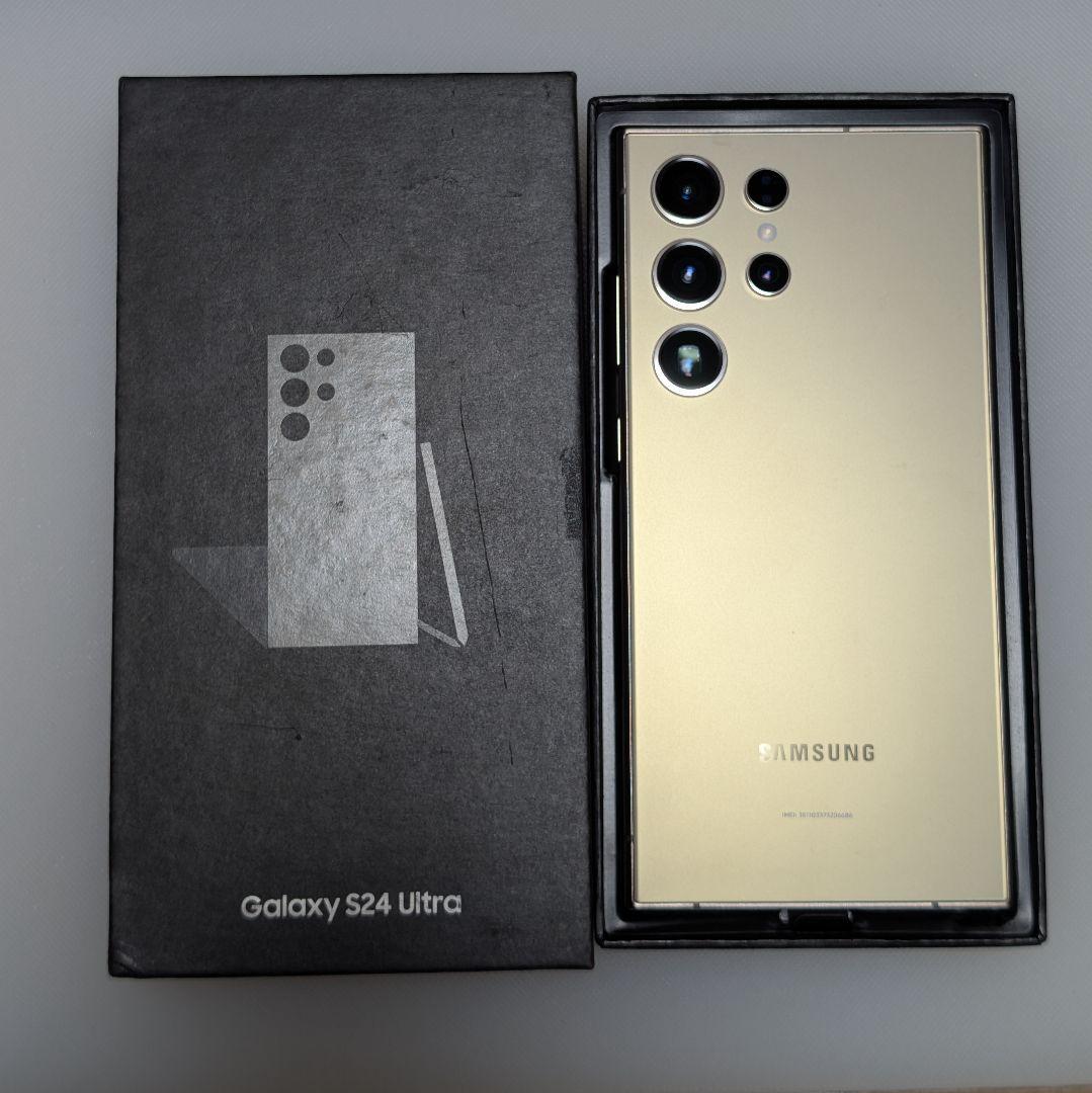 Samsung Galaxy S24 Ultra 本体 256gb