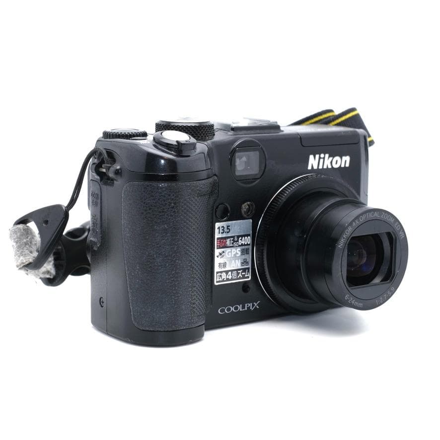 【動作確認済】Nikon ニコン COOLPIX P6000 デジカメ CCD