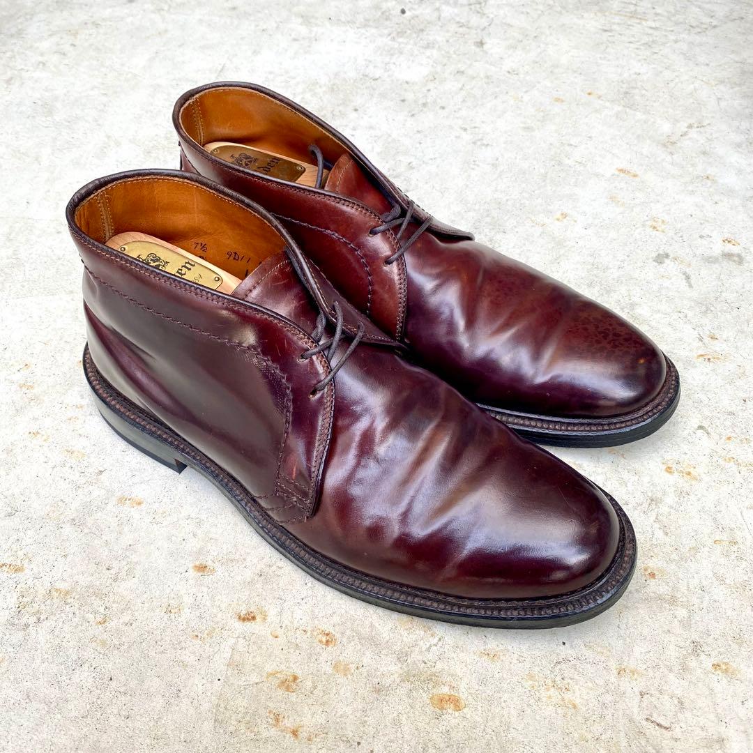 TAKU様Alden1339★サイズ7.5D★コードバン★バーガンディ★チャッカ