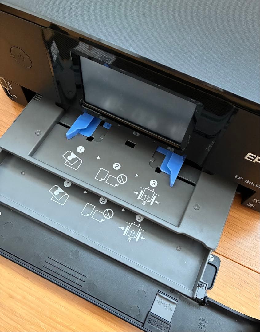 EPSON EP-880AB プリンター 本体　インク2種セット