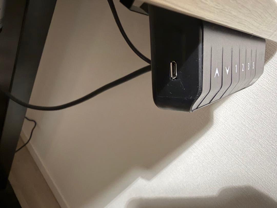 【oooRUoooさま専用】FENGE 電動昇降デスク ナチュラルウッド