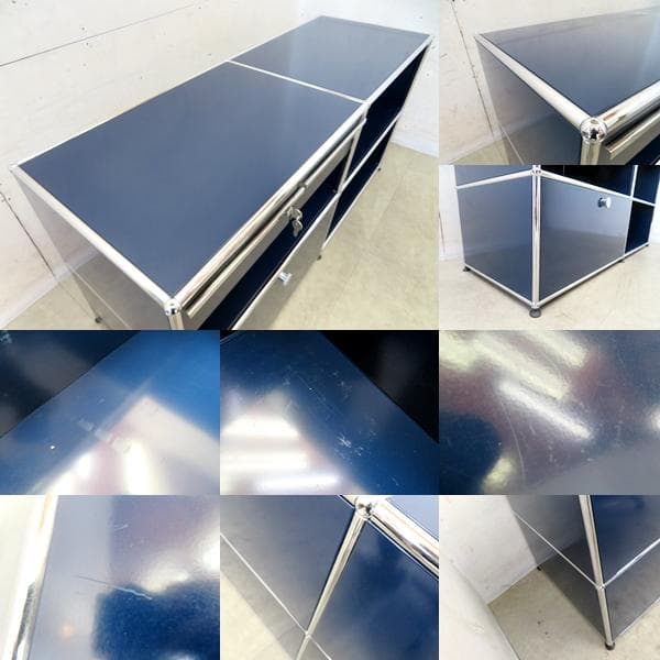 美品■USM■ハラーシステム■サイドボード■キャビネット■2段2列■ドロワー■