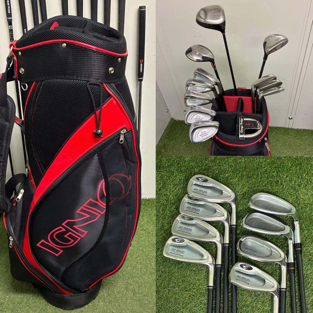 メンズゴルフクラブセット　【XXIO】【ゼクシオ】【ゲージデザイン】【IGNIO