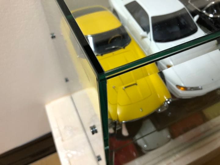 高級ガラスケースＫ☆フィギュア☆1/18☆コレクション☆ガラスケース☆ミニカー