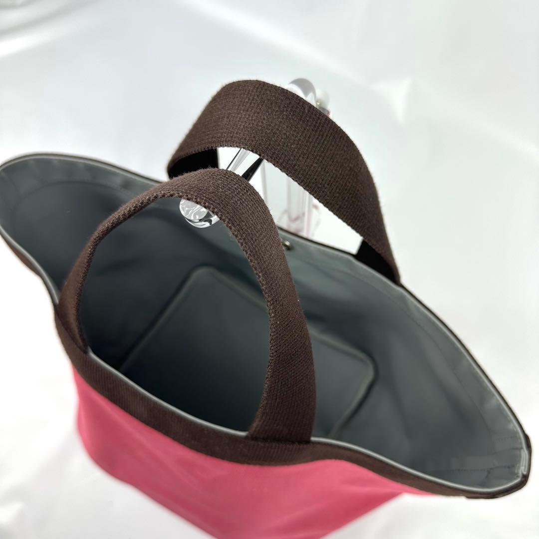 【えいこ】エルベシャプリエ 舟型 ハンドバッグ トートバッグ M 707C