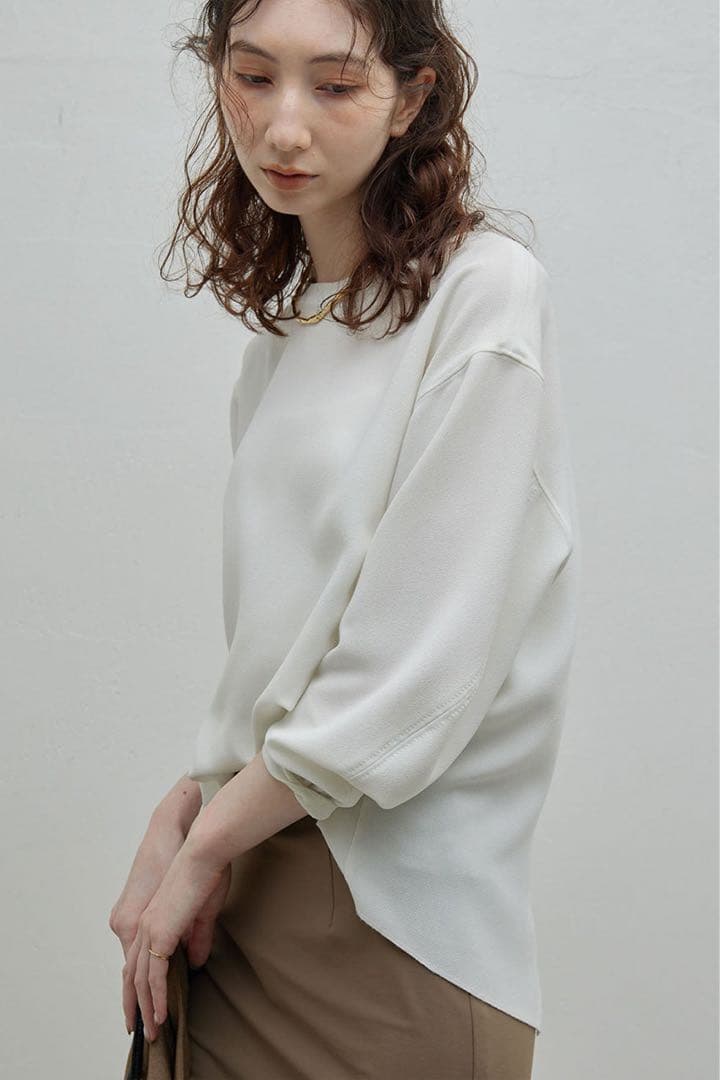 GALLARDAGALANTE ガリャルダガランテ 　バックスリットブラウスT