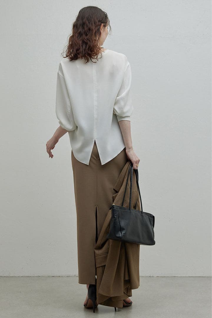 GALLARDAGALANTE ガリャルダガランテ 　バックスリットブラウスT