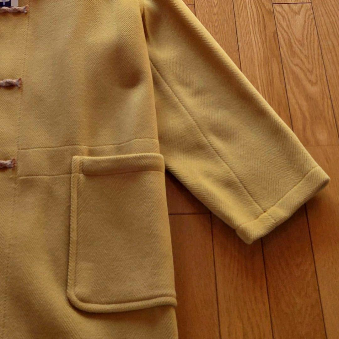 ✨新春セール✨未使用 グローバーオール ダッフルコート ヘリンボーン 英国製 L