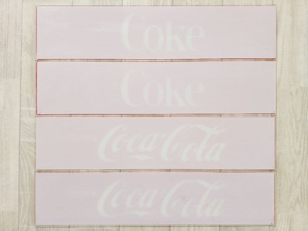 トミーさん専用コカ・コーラ入手困難昭和レトロプレート4枚