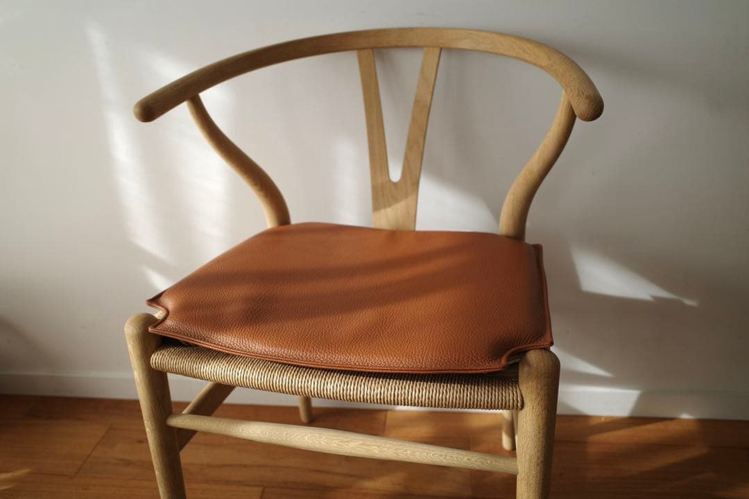 美品【 カールハンセン & サン】 レザークッション / yチェア