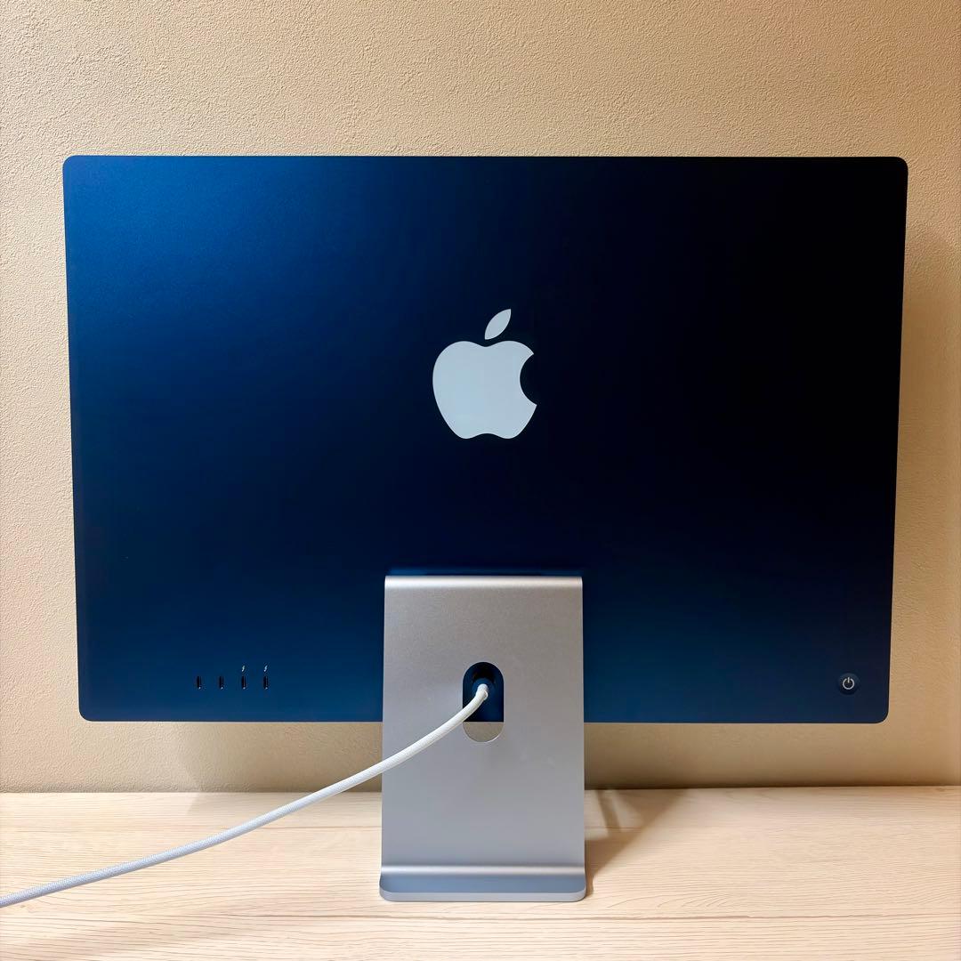 【超美品】iMac 24インチ M1, 2021 / ブルー