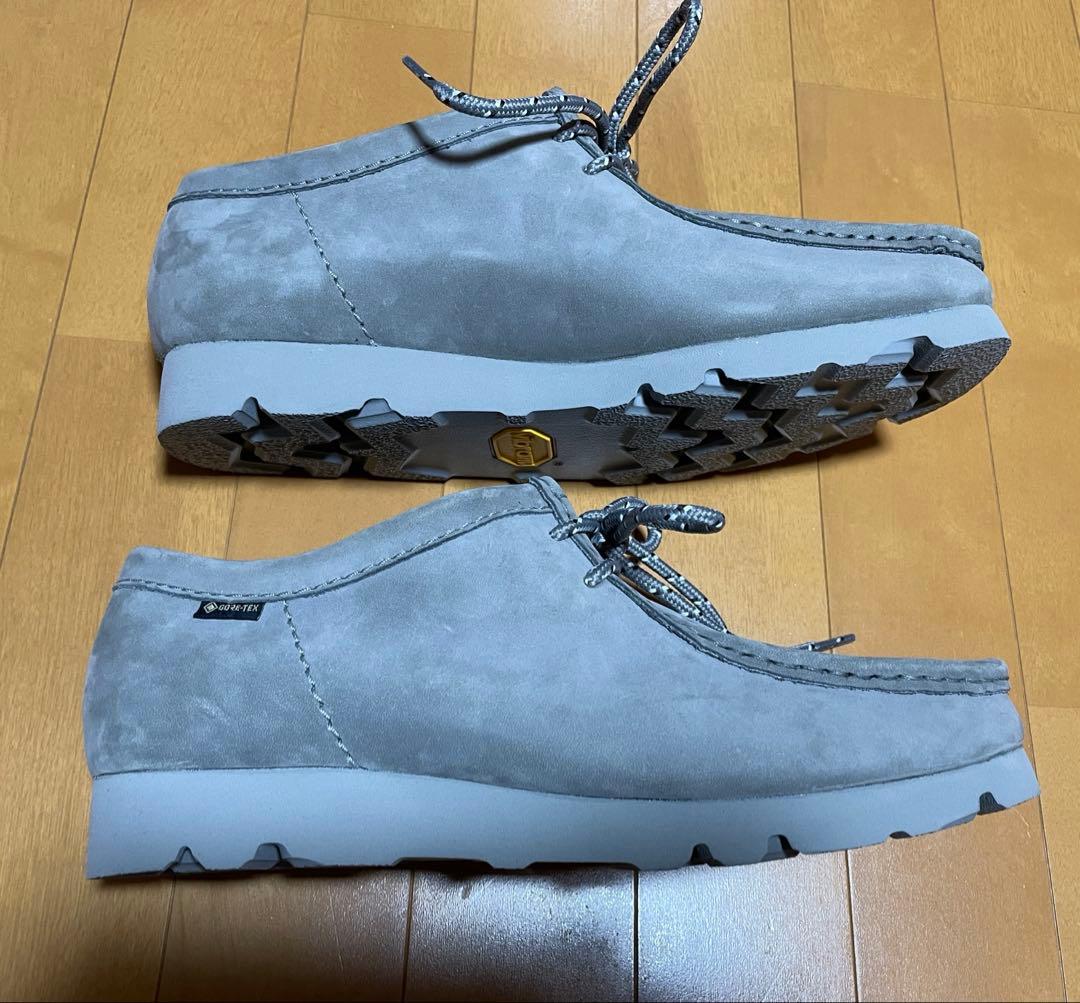 クラーク ワラビー グレー ゴアテックス 26.5cm
