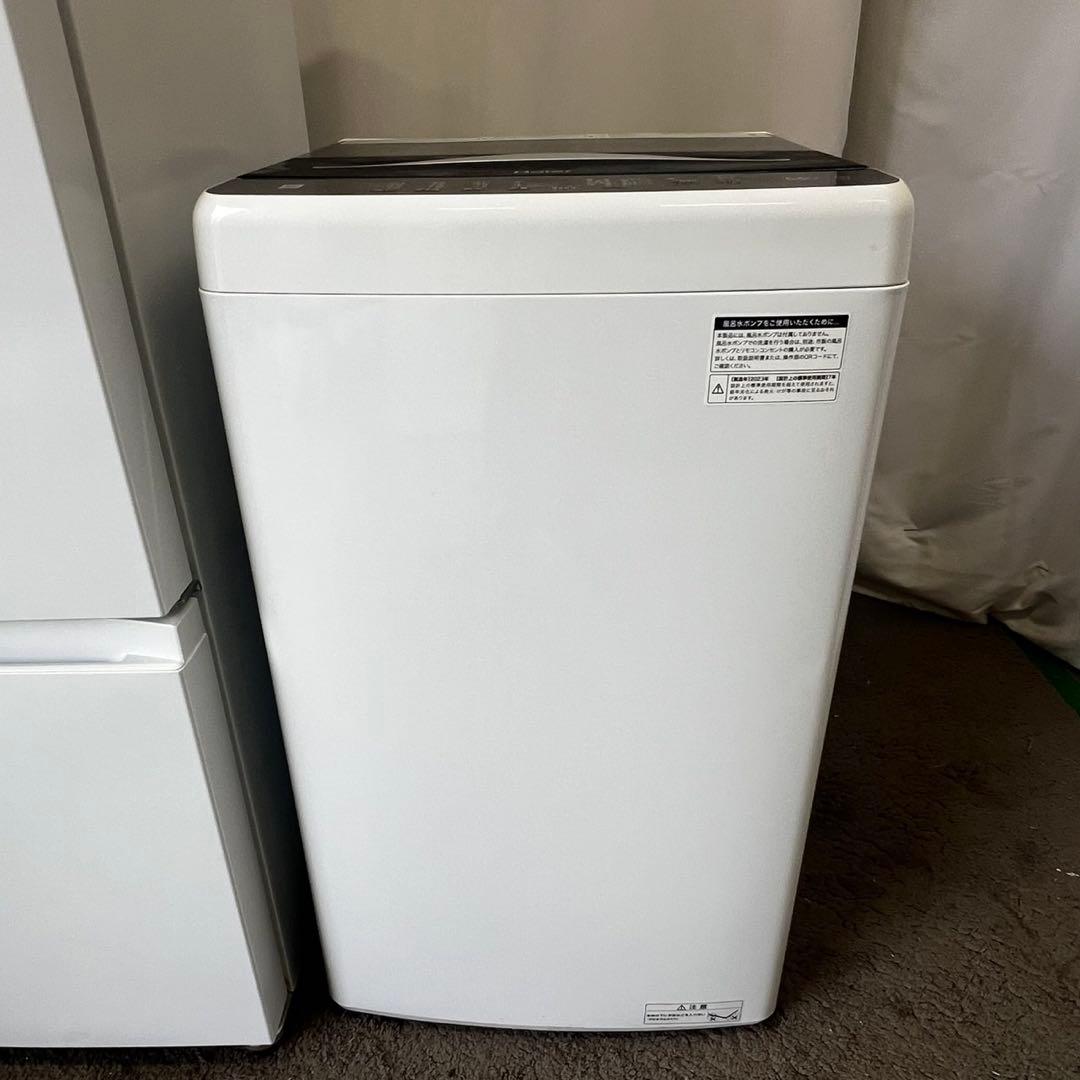 122 ⭕️冷蔵庫　洗濯機　一人暮らし　セット　小型　安い　高年式　白　設置無料