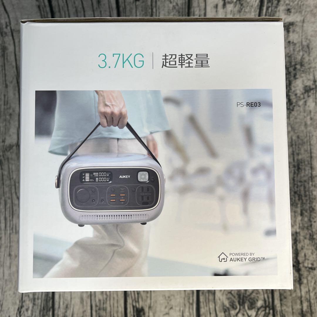 【新品未開封】AUKEY POWERSTUDIO 300 ポータブル電源