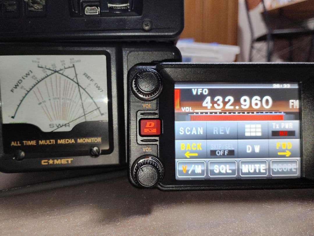 ヤエスムセン　YAESU FTM-400XDH 　50w　完動品　生産終了品