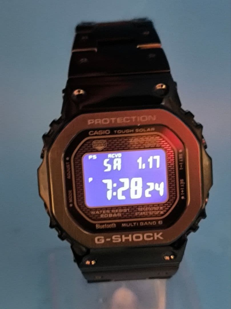 最終価格(美品)G-SHOCK GMW-B5000GD フルメタル ブラック