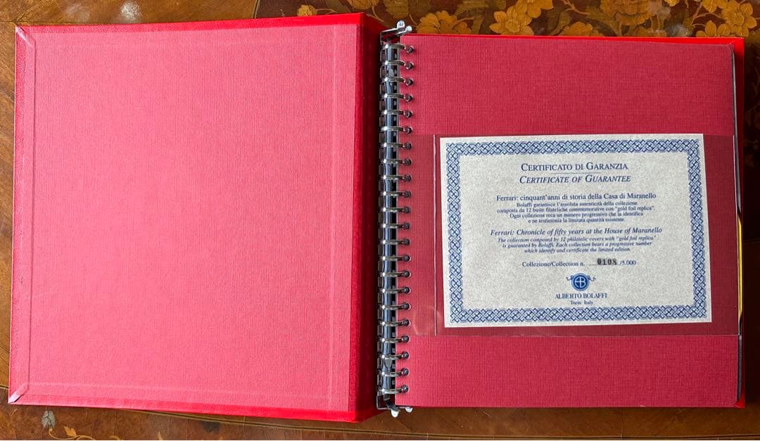 フェラーリ 50周年記念アルバム 1947-1997 限定 5000
