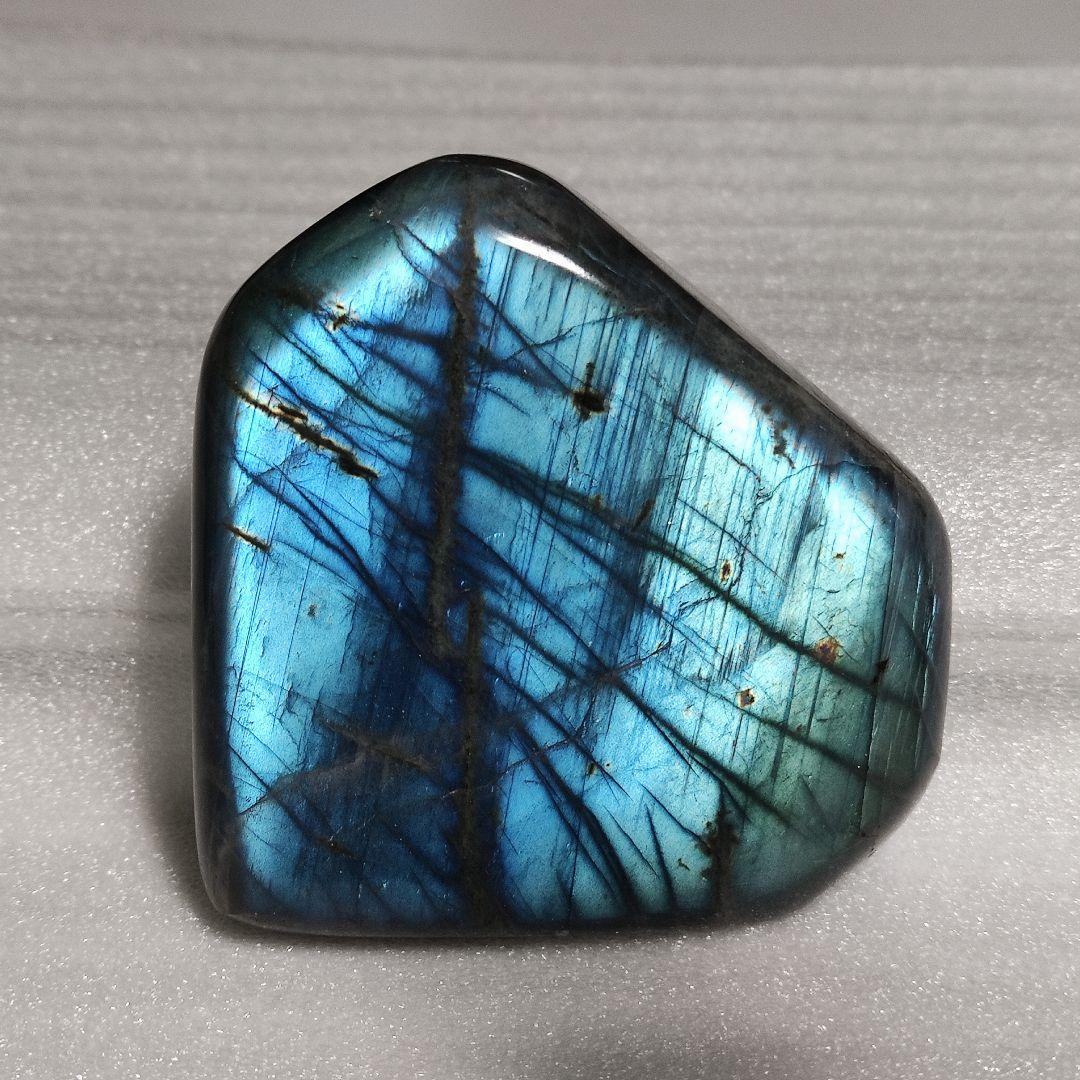 パワーストーン　天然石　原石　ラブラドライト　267g　No.89