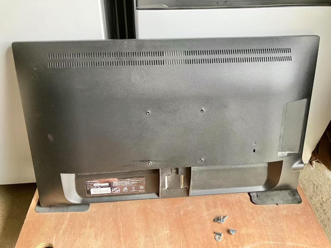 JC105-IODATA KH245V ブラック、モニター用シングルアーム付