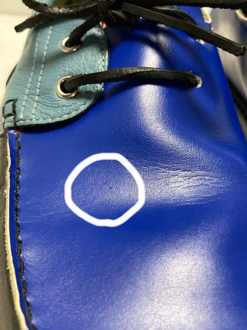 Camper TWINS 27cm ブルー モカシン K100325-001