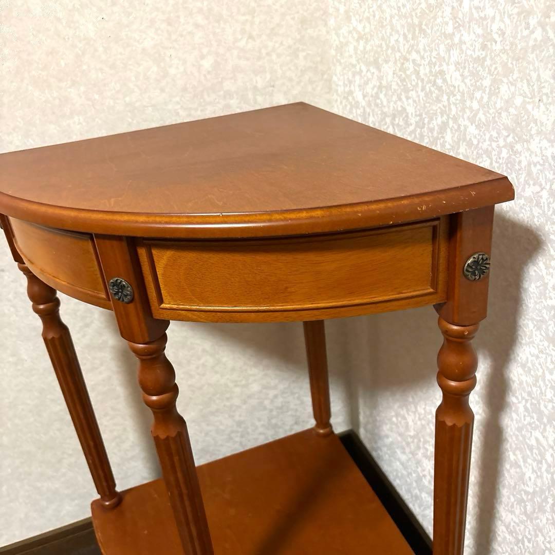 【良品】ヴィンテージ コーナーテーブル サイドテーブル