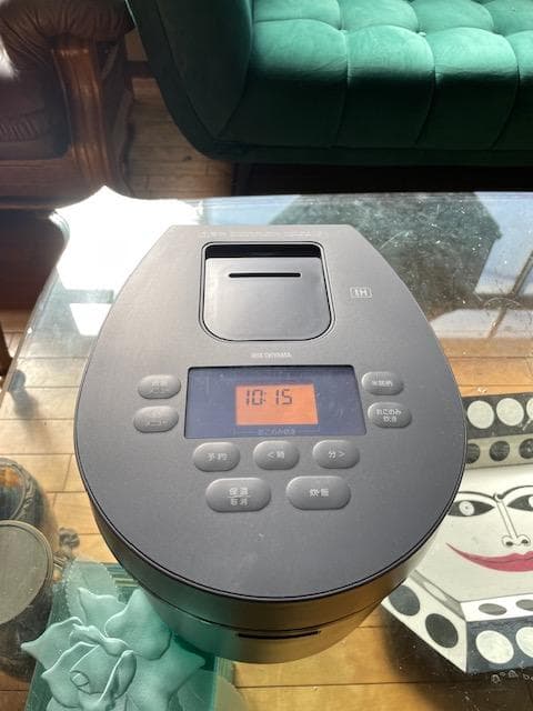 アイリスオーヤマ 炊飯器 ブラック