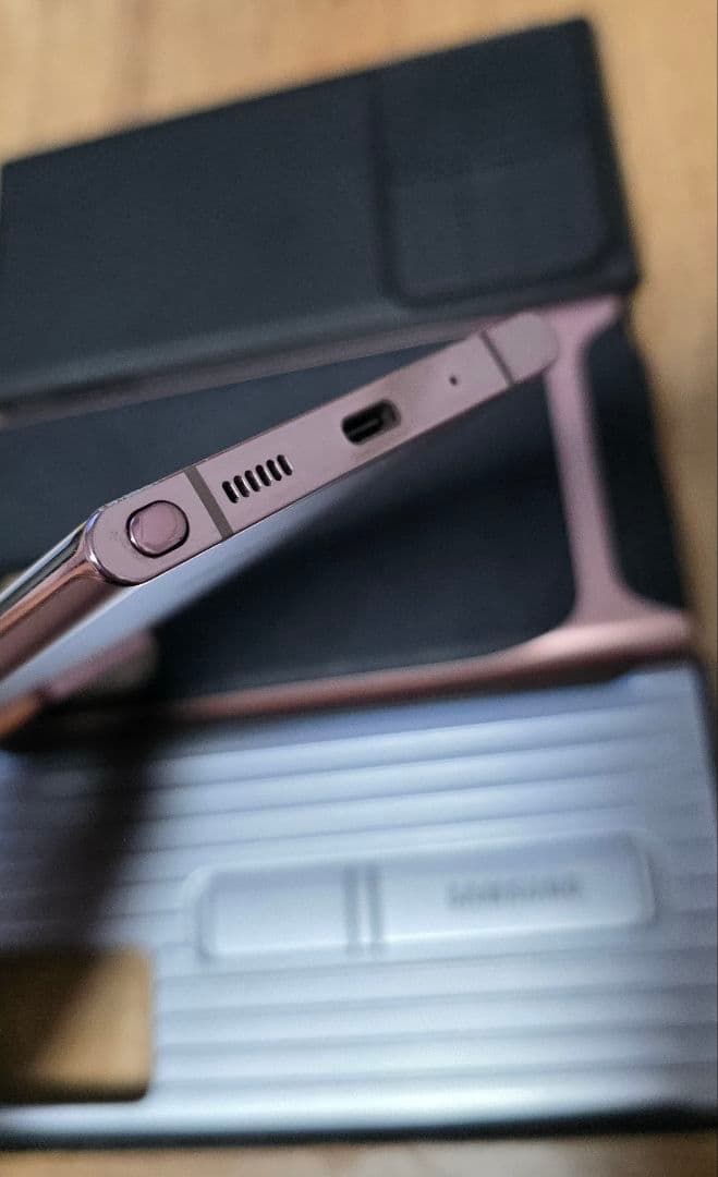 Galaxy Note 20 Ultra ブロンズ ケース付き シャッター音なし