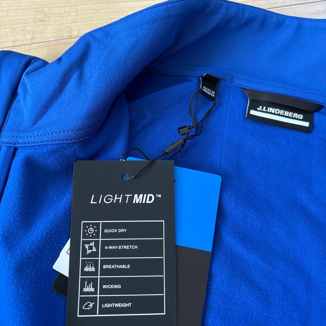 新品　ジェイリンドバーグ　メンズ　ストレッチ　ゴルフウェア　裏起毛　M