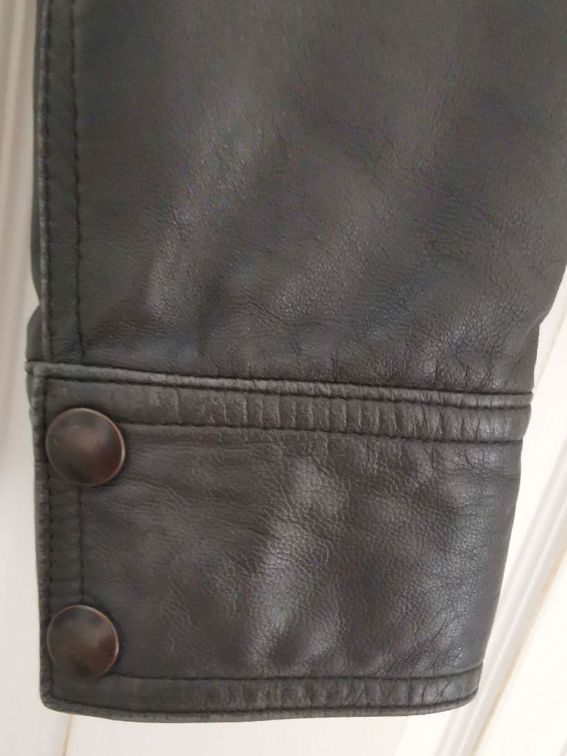 MICHAEL KORS 黒 レザージャケット サイズ4 羊革