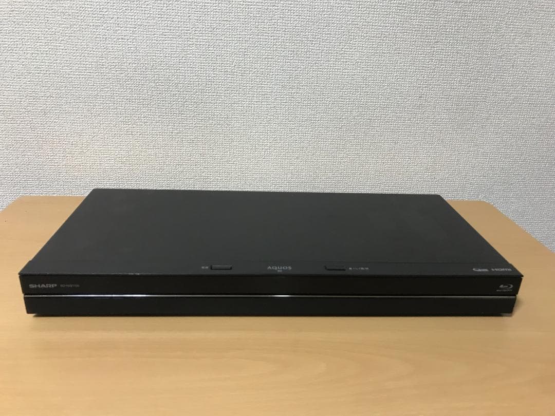 シャープ ブルーレイレコーダー 「BD-NW1100」 動作品①