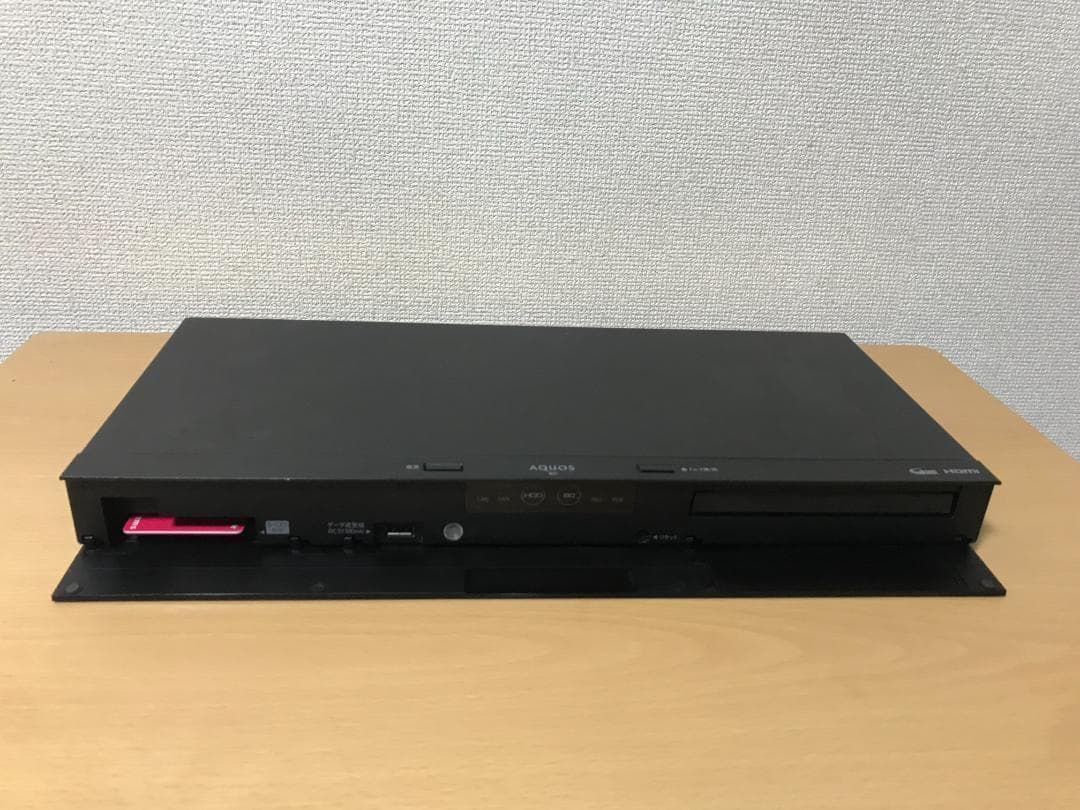 シャープ ブルーレイレコーダー 「BD-NW1100」 動作品①