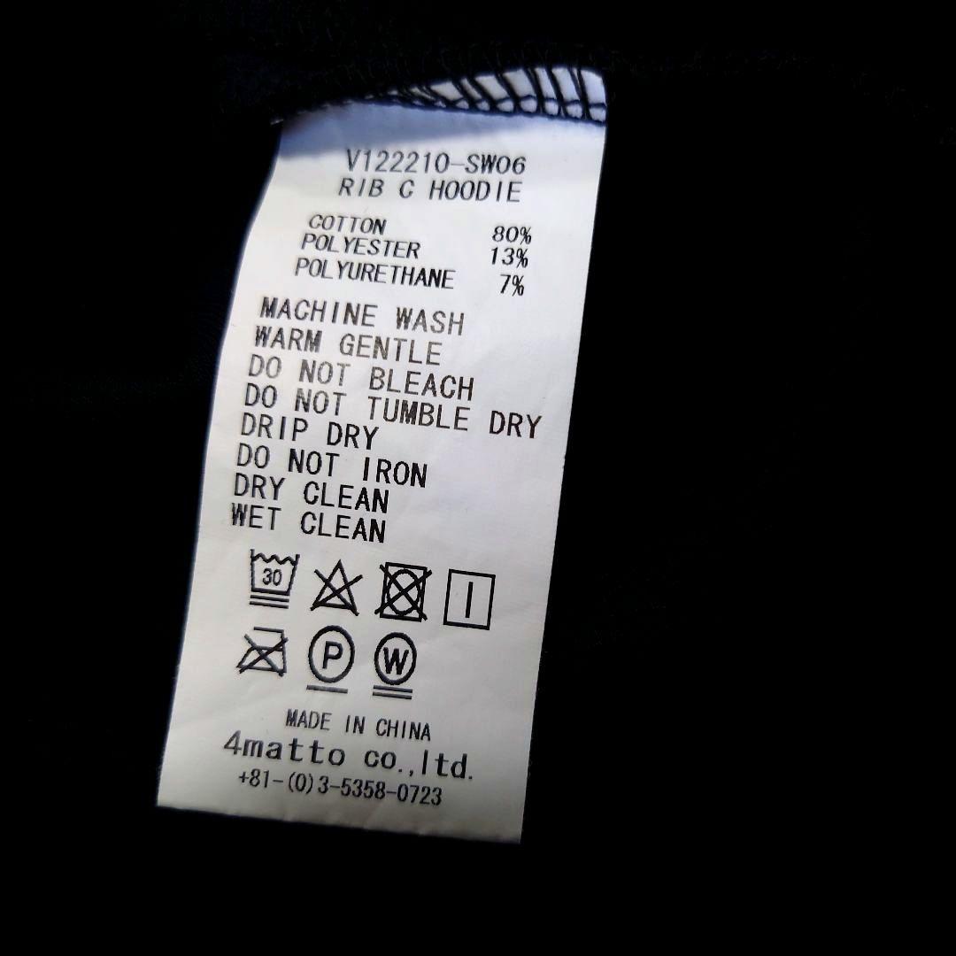 極美品 V12 GOLF ダンボールニットパーカー マルチロゴ ピンク