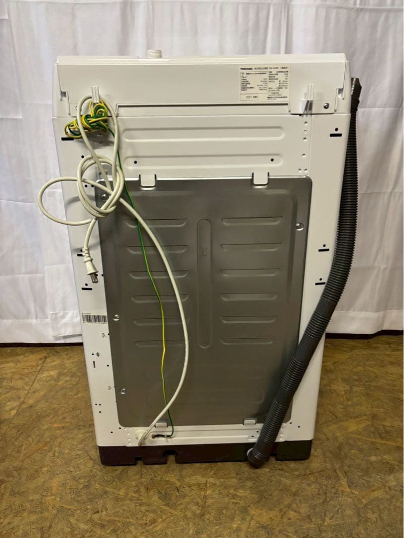 東芝 全自動洗濯機 AW-45M9 2021年製 洗濯4.5kg 乾燥無し