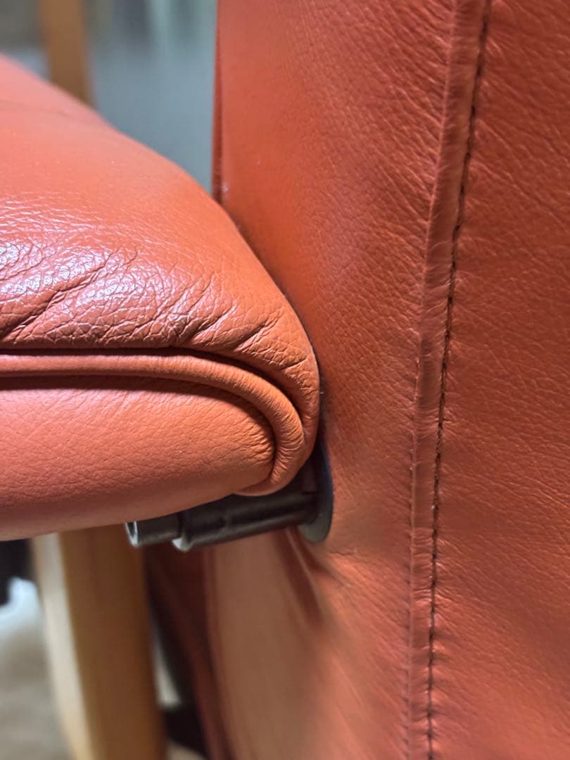 美品　エコーネス ストレスレス コン サル 本革リクライニングチェア