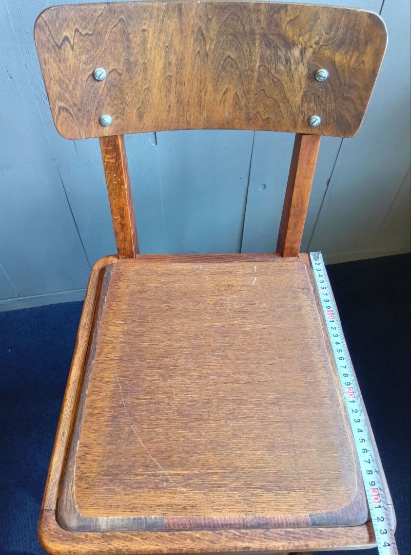 木製子供用スツール　ヴィンテージ　レトロ